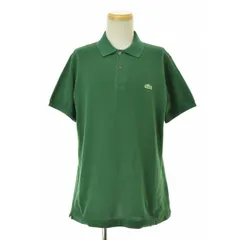 【LACOSTE】80s フランス製 鹿の子半袖ポロシャツ