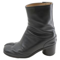 Maison Margiela (メゾンマルジェラ) Tabi Boots タビ 足袋 レザーヒールブーツ ブラック