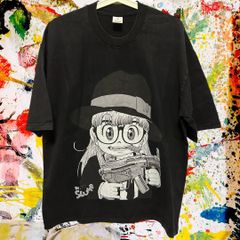 ドクタースランプアラレちゃん リプリント メンズ Tシャツ 半袖 夏 L XL ドクタースランプTシャツ アラレちゃんTシャツ 鳥山明 キャラクターTシャツ レトロTシャツ 80sアニメTシャツ 昭和アニメ ヴィンテージTシャツ 少年ジャンプTシャツ