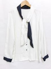 TONAL　トーナル　シャツ　ブラウス　ボウタイ　送料込み　38　969634