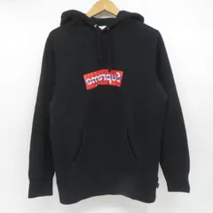 Supreme × COMME des GARCONS シュプリーム コムデギャルソン ボックスロゴ スウェット パーカー Mサイズ ※中古