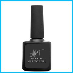 【特価商品】TOP ジェルネイル《拭き取り不要のポリッシュタイプ》MAT COAT GEL ノンワイプマットトップジェル（15mL）