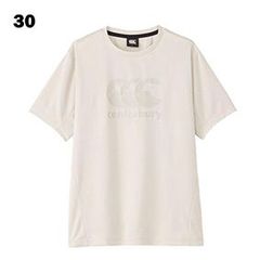 canterbury カンタベリー RP34085 アールプラスフレックスクールコントロールTシャツ アイボリー XL
