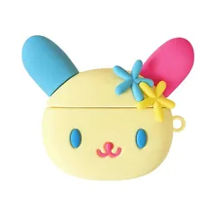 【新品】 【Airpods第二世代・Airpods pro・Airpods第三世代・Airpods4に適応】ウサハナ イヤホンケース シリコン カバー おもしろい 収納ケース キズ防止 ワイヤレス充電可能 耐衝撃 全面保護 紛失防止 キャラクター(AirP 1