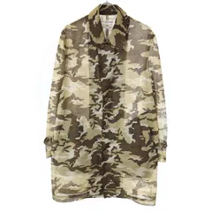 COMME des GARCONS SHIRT コムデギャルソンシャツ カモフラメッシュステンカラーコート S10104 ブラウン Sのサムネイル