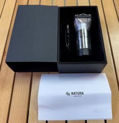 NATURA LEDスーパーフラッシュライト 動作確認済 キャンプ アウトドア LEDライト LEDランタン ナトゥーラ