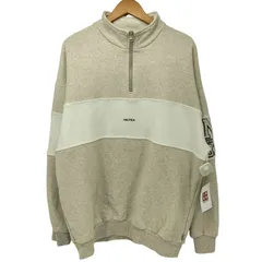 ノーティカ NAUTICA 袖ワッペン ハーフジップ スウェット プルオーバー メンズ import：L 