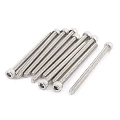【数量限定】ステンレス全ネジ ヘッド 六角穴付ボルト キャップネジ M5x70mm 304 uxcell ステンレス鋼素材 10枚入り