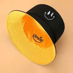 6LIQI001HAT-BKYLバケットハット 帽子 両面 UVカット 折りたためる 飛ばない つば広 日よけ 小顔 レディース 帽子 UV対策 完全遮光 紫外線対策 サファリハット  男女兼用