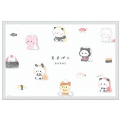 新品 カミオジャパン もちもちぱんだ レジャーシート おすし 187863 もちぱん