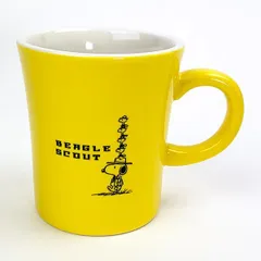 スヌーピー カラーマグ ビーグル・スカウト YE マグカップ  ランチ ティータイム ギフト