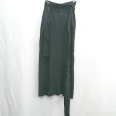 ◇ Θ Arpege story ウエストゴム　ストレッチ素材 マキシ タイト スカート サイズ1 ブラック レディース E  【1410290059548】