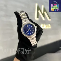 VERSACE（ヴェルサーチ）Hellenyium レディースウォッチ - 35mm カレンダー機能/夜光表示新品未使用-WTO輸入2-WTO店名をご確認ください-XD92