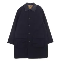 Supreme シュプリーム トレンチコート 22SS Burberry バーバリー Leather Collar Trench レザーカラー トレンチコート ブラック系 M【中古】のサムネイル