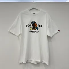 BAPE　PORTER　Tシャツ&トートバッグセット　新品未開封　白2XLサイズ BAPE(エイプ)PORTER(ポーター)Tシャツ&トートバッグセット 新品