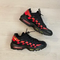 NIKE AIRMAX95ウーブンWoven27.5cm NIKE AIR MAX 95 WOVEN BLACK VOLTが4/27に国内発売予定【直
