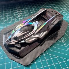 T*K様 ネオバンキッシュ 塗装ステッカー済みボディ SOW クリアシール付 
