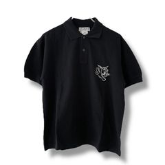 CASTELBAJAC カステルバジャック レディース トップス ポロシャツ 半袖 黒 ブラック Mサイズ 0000150OC