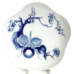 Meissen】マイセンブルーオーキッド 21cm皿 廃盤品 - メルカリ