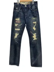 Levi’s (リーバイス) 505 slim straight スリムストレート ザ ディケイド デニムパンツ ジッパーフライ LH505-0012 W30 L32 ブルー メンズ/027