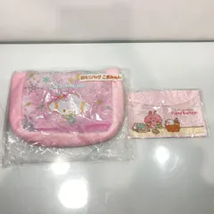 サンリオ こぎみゅんミニバッグ&セブンイレブン カナヘイの小動物 ピスケ&うさぎ フラップポーチ　[管理No.：S10624_G-1_NC]