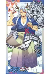 【中古】タペストリー 宇髄天元 辰年等身大絵巻 「鬼滅の刃 アニメ伍周年記念祭～後夜祭～ in ufotable Cafe×マチ★アソビCAFE×ufotable DINING」