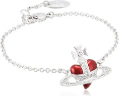 [ヴィヴィアンウエストウッド] ディアマンテハート ブレスレット 61020090/02P195(61020090/02W116) 専用BOX･紙袋付き [並行輸入品]