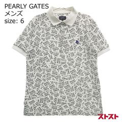 PEARLY GATES ポロシャツ サイズ6 - メルカリ