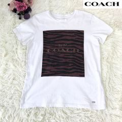 COACH　コーチ　Ｔシャツ　カットソー　半袖　XSサイズ　トラ模様