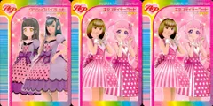 ux115 カード   アイプリ ひみつのアイプリ カード まとめ  ラブandベリーコラボ  キャンディテーラード ひまり クラシックバイオレット  つむぎ 美少女 着せ替え