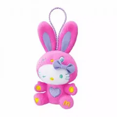 【中古】ハッピーセット ラズベリー 「ハローキティ カラフルバニー」 ハッピーセット