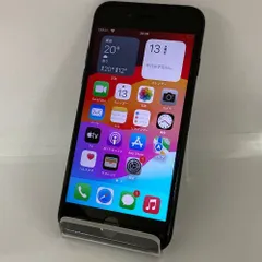 ★【中古品】au iPhone SE (第2世代) 64GB MHGP3J/A SIMロック解除済 ブラック