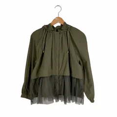 ランバンオンブルー LANVIN en Bleu チュールペプラムジャケット レディース  38のサムネイル