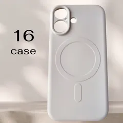 iPhone 16 case シリコン  magsefe対応　マグセーフ　耐衝撃　ワイヤレス充電ケース  ストラップ付き　スマホケース　ソフトケース