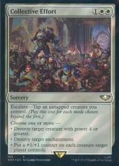 【中古】マジックザギャザリング 183[R]：【40K】【サージFOIL】Collective Effort/集団的努力