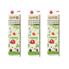【メルカリ便】ピクミン  (B) (2B) (4B)  鉛筆 ダース 3種セット  文房具 プレゼント PIKUMIN えんぴつのサムネイル