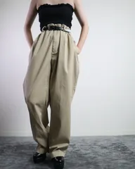 1990s Polo by Ralph Lauren 2tuck wide classic chino pants 90年代 ラルフローレン 2タック ワイド クラシック チノパン ダブル ポロチノ W38 ベージュ