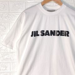 ジルサンダー　ビッグロゴ　ホワイト　半袖Tシャツ