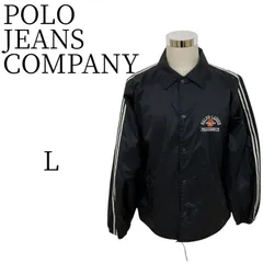 ★美品 POLO JEANS COMPANY ポロジーンズカンパニー 黒 ジャケット・アウター L