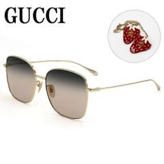 希少✨GUCCI sunglasses GG charm gold frame - メルカリ