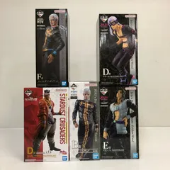 ▲一番くじ　ジョジョの奇妙な冒険 フィギュア　5体セット 未開封品 smtketc089595