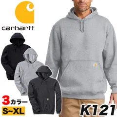 カーハート パーカー Carhartt プルオーバーパーカー スウェット オーバーサイズ ヘビーウェイト K121 MIDWEIGHT HOODED アメカジ ストリート メンズ レディース 大きいサイズ[衣類] ユ00572