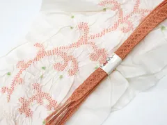 【一輝堂】リサイクル着物 和装小物 帯締め 帯揚げ セット 帯締 帯揚 夏物 夏 絞り 平組 25w08-10341