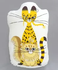 【中古】クッション・抱き枕・本体 マイキー猫＆ドラケン猫(佐野万次郎＆龍宮寺堅) クッション 「東京リベンジャーズ×RE：SHAZAM」