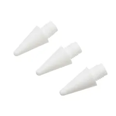【数量限定】エレコム タッチペン 交換用ペン先 3本入り (P-TPACSTAP02WH 専用) iPad専用 ホワイト P-TIPACSTAP02WH