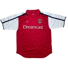 NIKE アーセナル Dreamcast S/S シャツ F1-AOG L SOCCER GAMESHIRT UNIFORM ドリームキャスト サッカー ゲームシャツ ユニフォーム
