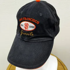 新品未使用 MLB サンフランシスコ・ジャイアンツ キャップ サイズフリー ○サンフランシスコ・ジャイアンツ○MLB ベースボール キャップ