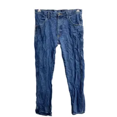 RUSTLER デニムパンツ W32 ラスラー インディゴ コットン メキシコ製 古着卸 アメリカ仕入 2412-879