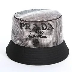 (美品) PRADA バケットハットXL (希少サイズ) PRADA プラダ ナイロン バケットハット XLサイズ