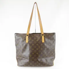 LOUIS VUITTON ハンドバッグ モノグラム カバ メゾ ブラウン 茶 バイセル公式】ルイ・ヴィトン カバ メゾ ショルダーバッグ